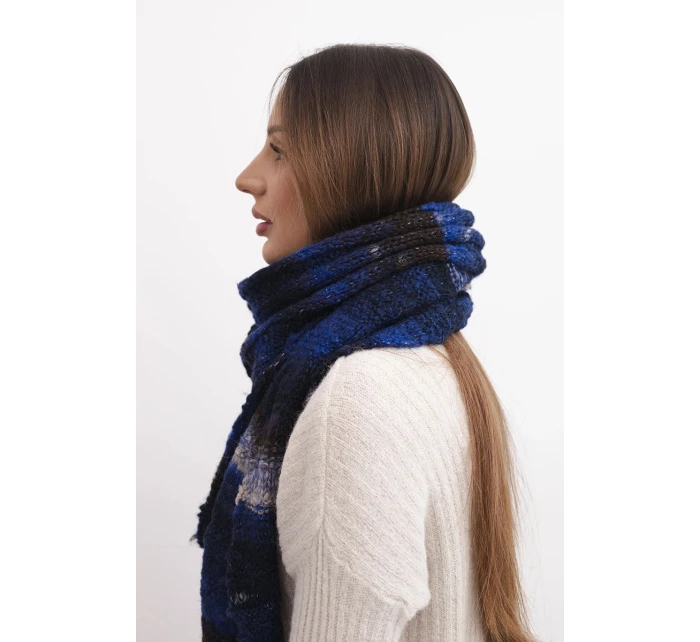 Komin dámský vlněný měkký šátek na fialový model 21865164 - K-Fashion Komin dámský vlněný měkký šátek na fialový model 21865164 - K-Fashion