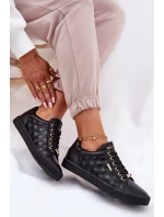 Dámské Tenisky Z Eko Kůže Big Star RR274323 Černé Dámské Tenisky Z Eko Kůže Big Star RR274323 Černé