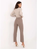 Spodnie IT SP model 21302508 ciemny bezowy - FPrice Spodnie IT SP model 21302508 ciemny bezowy - FPrice