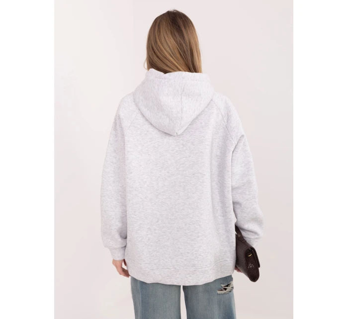 Mikina RV BL A1034.30 melanžově šedá Mikina RV BL A1034.30 melanžově šedá