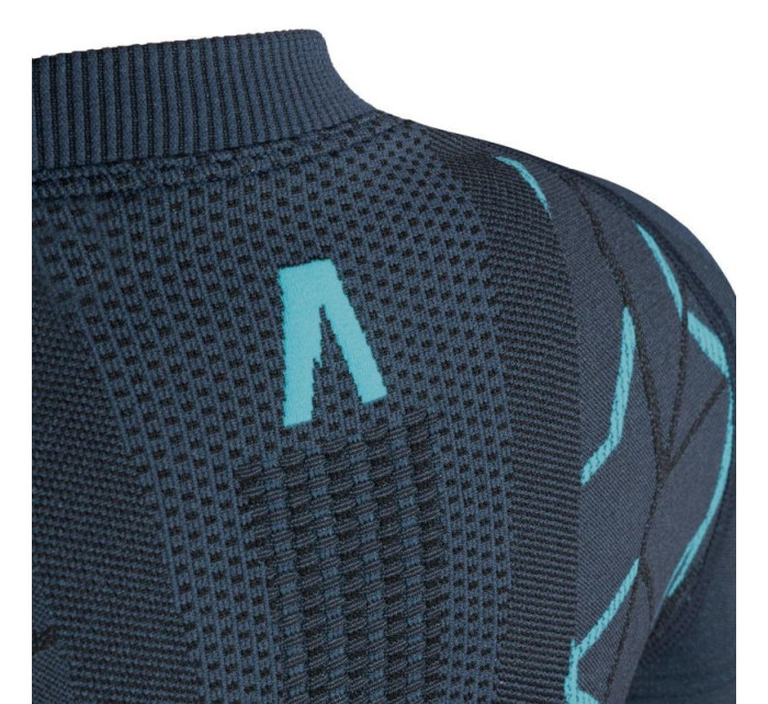 Pánské termo set prádlo Tactical SI8907 Tmavě šedá s modrou - Alpinus