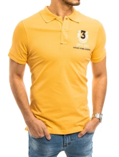 Pánské žluté polo tričko Dstreet model 21963088 - FashionStreet