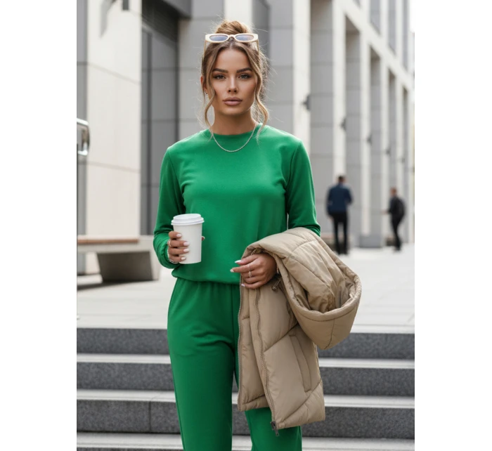 Dámská tepláková souprava MILIAN green FashionStreet AY0822