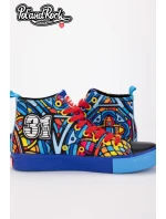Tenisky Pol'and'Rock Festival X Big Star SS174500 Modré Tenisky Pol'and'Rock Festival X Big Star SS174500 Modré