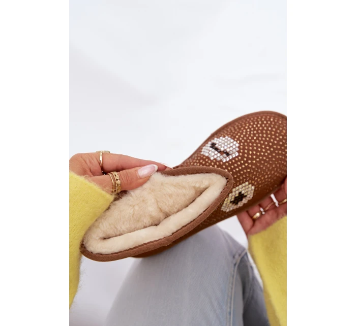 Zdobené Zimní Boty Dámské Camel model 21937551 - Boto