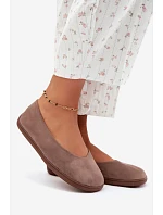 Dámské baleríny Barefoot Taupe Hollin Dámské baleríny Barefoot Taupe Hollin