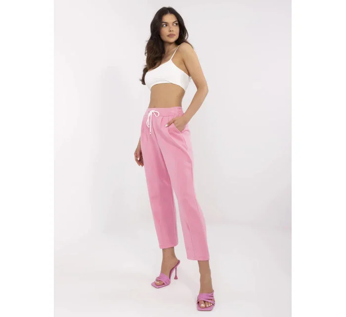 Kalhoty DHJ SP model 21034918 růžové - FPrice Kalhoty DHJ SP model 21034918 růžové - FPrice