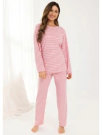 Pyžamo  dlouhé/r 2XL dámské froté model 21314925 - Regina