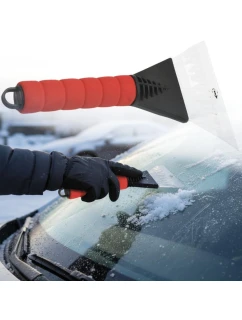 ŠKRABKA NA SKLO 25 CM DUNLOP ČERVENÁ