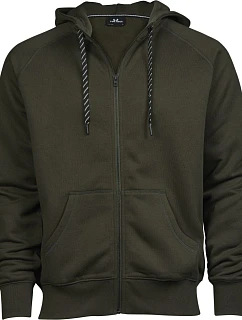 TJ Pánská mikina s kapucí 18. dark olive model 22497959 - Tee Jays