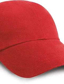 Result Headwear RC 024X 6 panelová nízkoprofilová kšiltovka 28.024X red