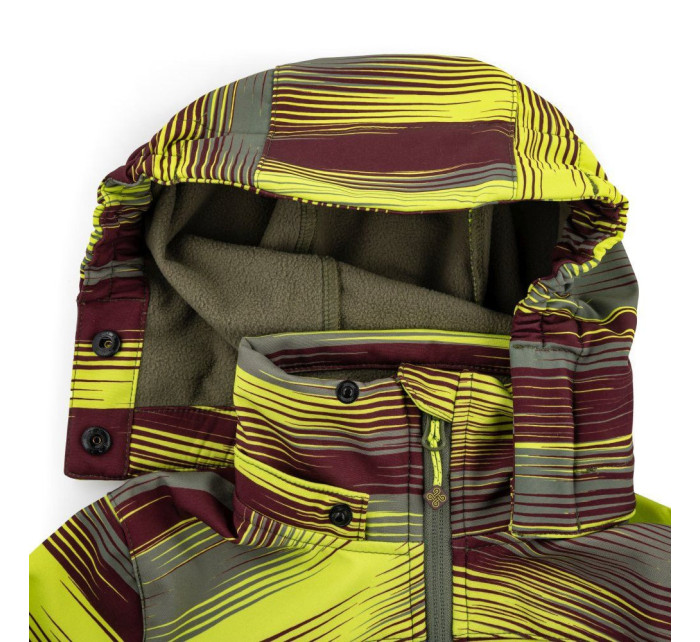 Chlapecká softshellová bunda Ravio-j khaki - Kilpi