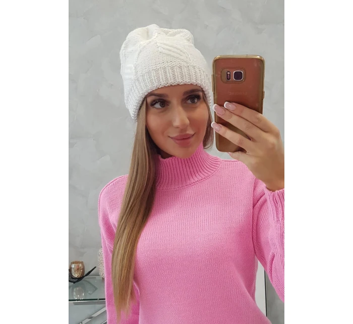 Majka dámská čepice K376 smetanová - Oliwier