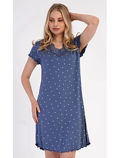 Dámská noční košile s krátkým rukávem model 22405318 - Vienetta