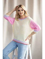 Svetr s krátkým rukávem  model 178640 PeeKaBoo