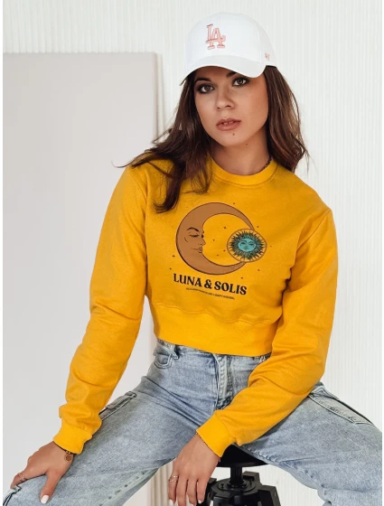 Dámský top LUNA žlutý FashionStreet BY1345