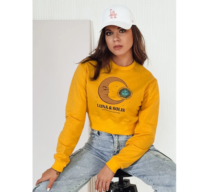 Dámský top LUNA žlutý FashionStreet BY1345