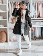 Dámská přechodná bunda parka FERIPARKA černá FashionStreet TY4875 Dámská přechodná bunda parka FERIPARKA černá FashionStreet TY4875