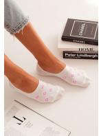 Dámské ponožky mokasínky Milena Microstopki 0576 Květiny 36-41