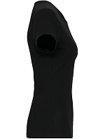 Kariban K 3015 Dámské elastické tričko s výstřihem do V 20.3015 black Kariban K 3015 Dámské elastické tričko s výstřihem do V 20.3015 black