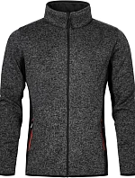 Promodoro 7700 Pánská pracovní pletená fleecová bunda 40.7700 heather graphite