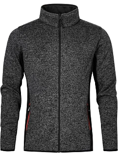 Promodoro 7700 Pánská pracovní pletená fleecová bunda 40.7700 heather graphite