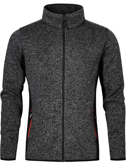 Promodoro 7700 Pánská pracovní pletená fleecová bunda 40.7700 heather graphite