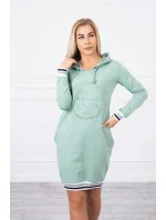 Šaty Brooklyn tmavě mátové Šaty Brooklyn tmavě mátové