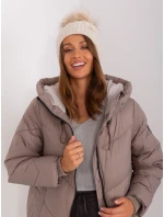 Czapka JK CZ model 18975362 beżowy - FPrice Czapka JK CZ model 18975362 beżowy - FPrice