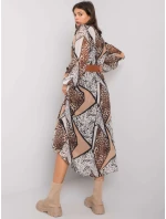 Šaty LC SK 22K 3038.78P černá a béžová