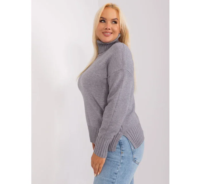 Sweter PM SW PM model 18949032 szary - FPrice Sweter PM SW PM model 18949032 szary - FPrice