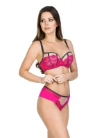 Dámská podprsenka BALCONETTE růžová model 20496539 - MEDIOLANO Dámská podprsenka BALCONETTE růžová model 20496539 - MEDIOLANO