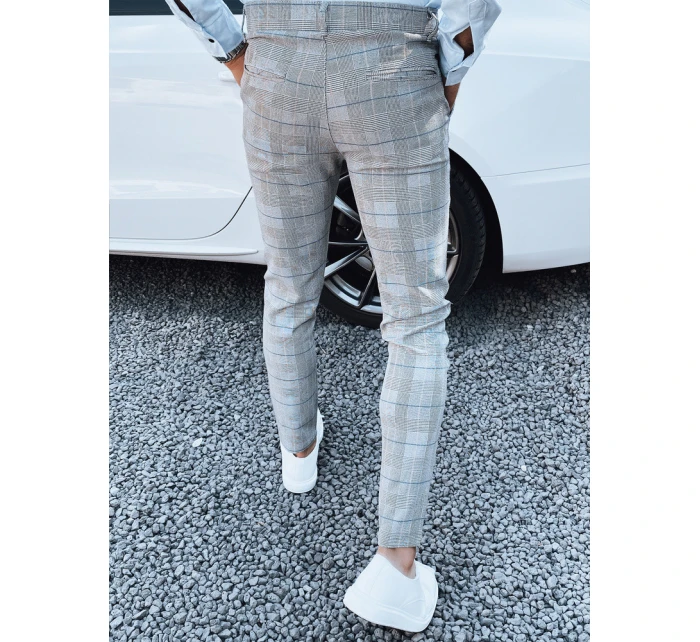 Pánské světle šedé kalhoty Dstreet model 21977306 - FashionStreet