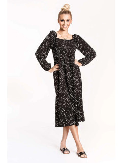 Černé dámské šaty se rameny model 19514331 - Ann Gissy