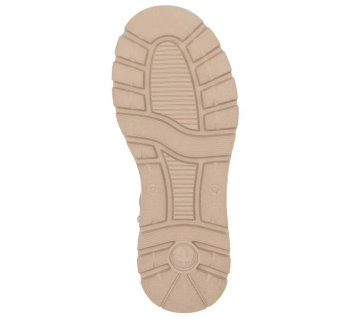 Boty s kožešinou W model 20739487 - Rieker Boty s kožešinou W model 20739487 - Rieker