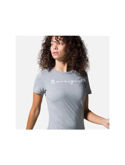 T-Shirt ROSSIGNOL W Logo Rossi Tee szary T-Shirt ROSSIGNOL W Logo Rossi Tee szary