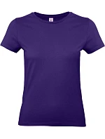 B&C #E190 /women Dámské tričko z těžké bavlny 01.004T radiant purple B&C #E190 /women Dámské tričko z těžké bavlny 01.004T radiant purple