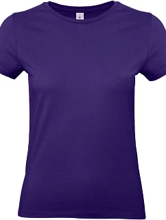 B&C #E190 /women Dámské tričko z těžké bavlny 01.004T radiant purple