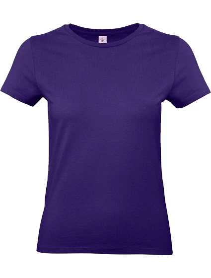 B&C #E190 /women Dámské tričko z těžké bavlny 01.004T radiant purple B&C #E190 /women Dámské tričko z těžké bavlny 01.004T radiant purple
