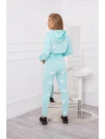 Sada s potiskem pistole mint Sada s potiskem pistole mint