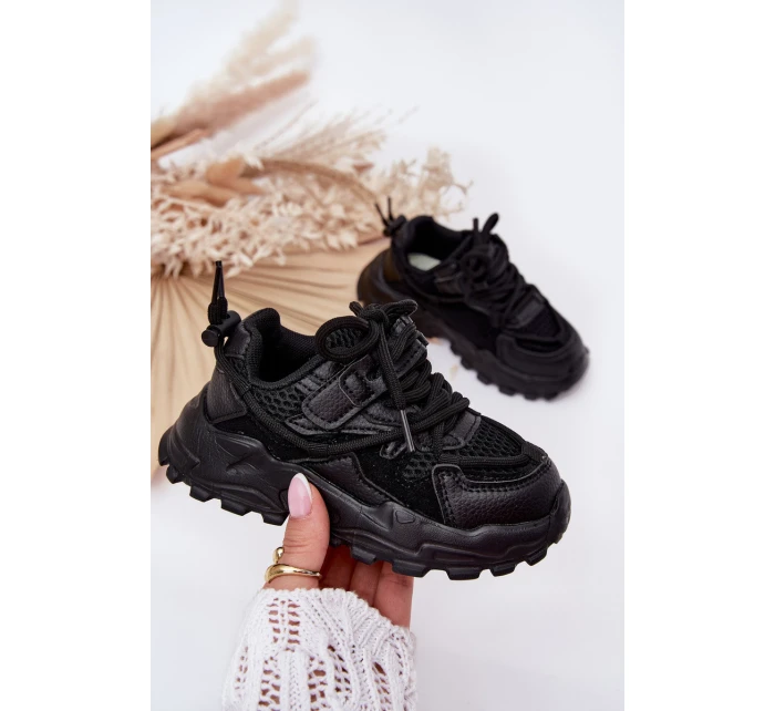 Dětské sportovní tenisky černé Tilvianea