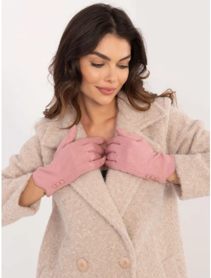 Rukavice AT RK model 20591990 světle růžové - FPrice