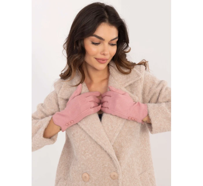 Rukavice AT RK model 20591990 světle růžové - FPrice