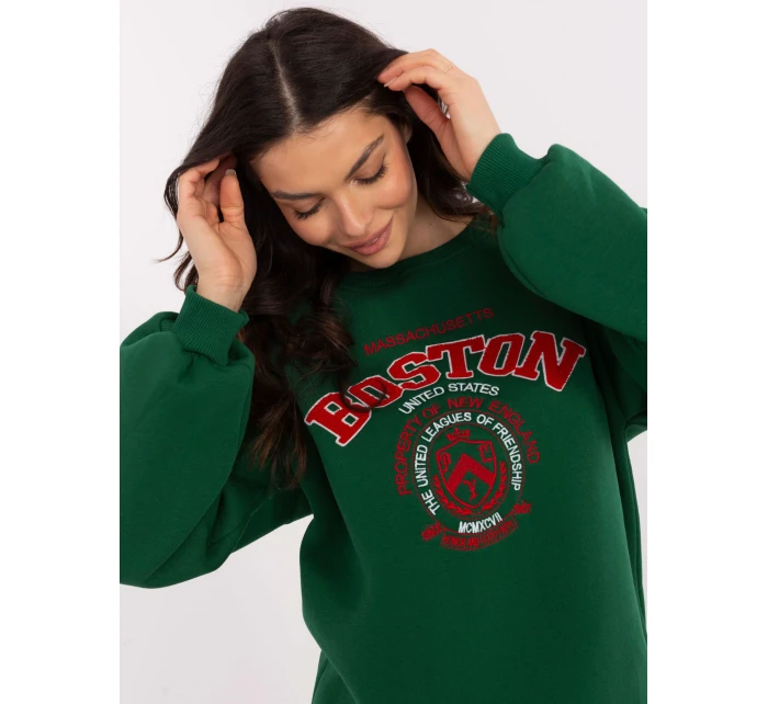 Mikina EM BL 617 model 20822484 tmavě zelená - FPrice