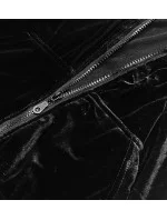 Černo-tmavě modrý sportovní komplet s legínami (YP-9967) Černo-tmavě modrý sportovní komplet s legínami (YP-9967)