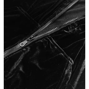 Černo-tmavě modrý sportovní komplet s legínami (YP-9967)