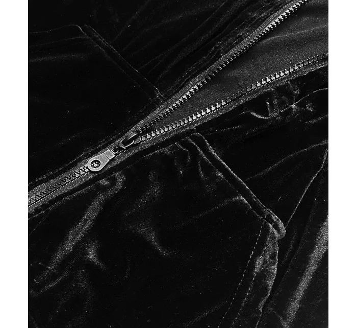 Černo-tmavě modrý sportovní komplet s legínami (YP-9967) Černo-tmavě modrý sportovní komplet s legínami (YP-9967)