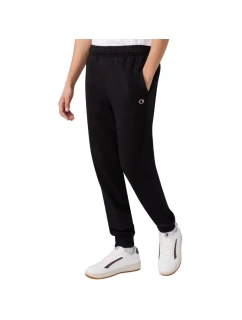 Pánské kalhoty s žebrovanými manžetami černé model 21812308 KK001 - CHAMPION