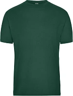 Daiber JN 1808 Pánské pracovní tričko z bio bavlny - Solid 02.1808 dark green