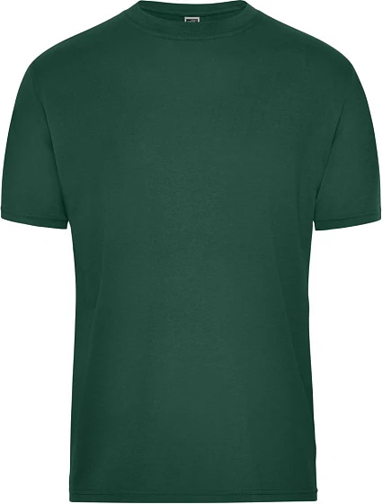 Daiber JN 1808 Pánské pracovní tričko z bio bavlny - Solid 02.1808 dark green Daiber JN 1808 Pánské pracovní tričko z bio bavlny - Solid 02.1808 dark green